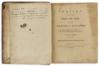 Smith, Adam (1723-1790) An Inquiry into the Nature and Causes of the Wealth of Nations.